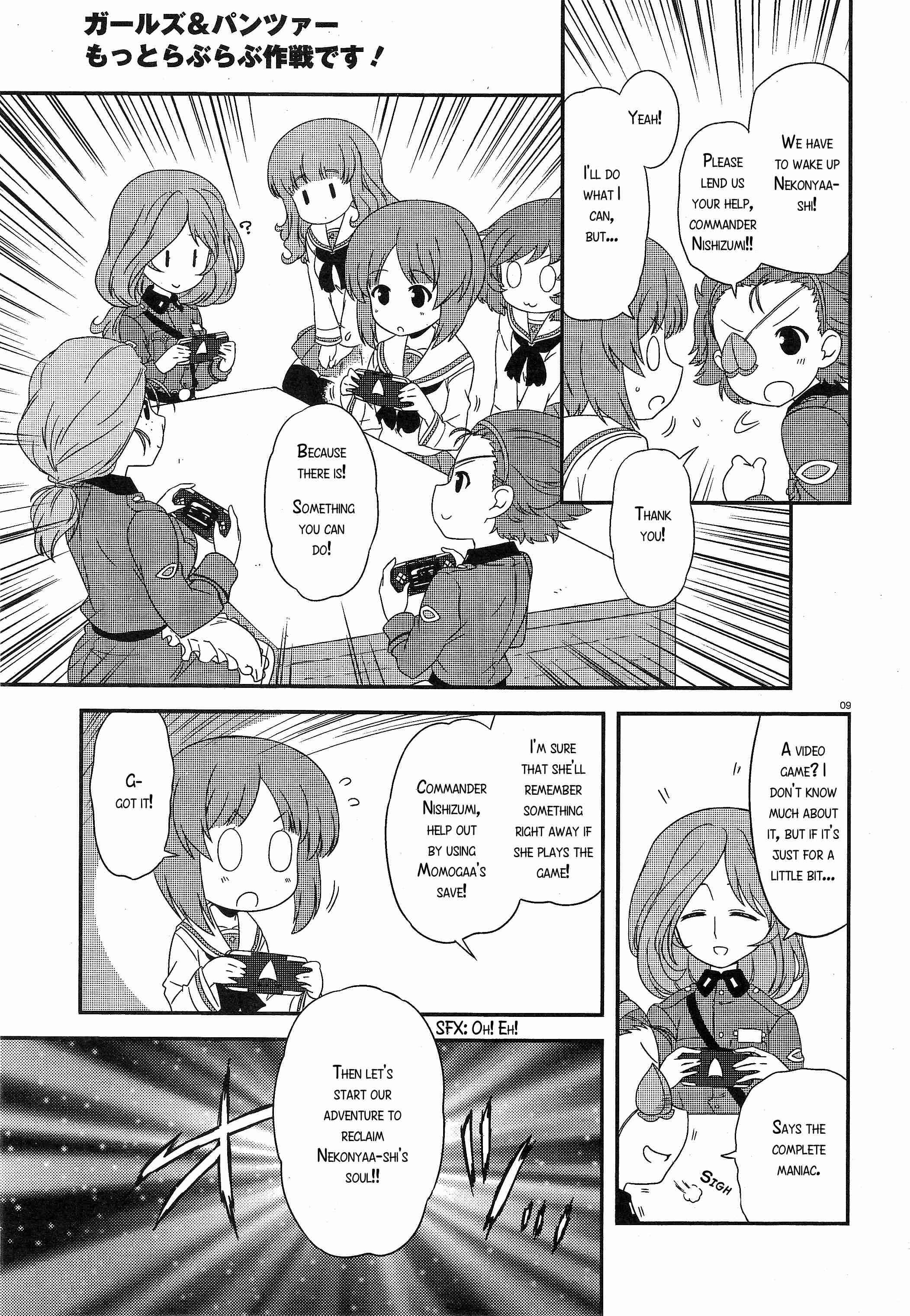 GIRLS und PANZER - Motto Love Love Sakusen desu! Chapter 31 - Page 9