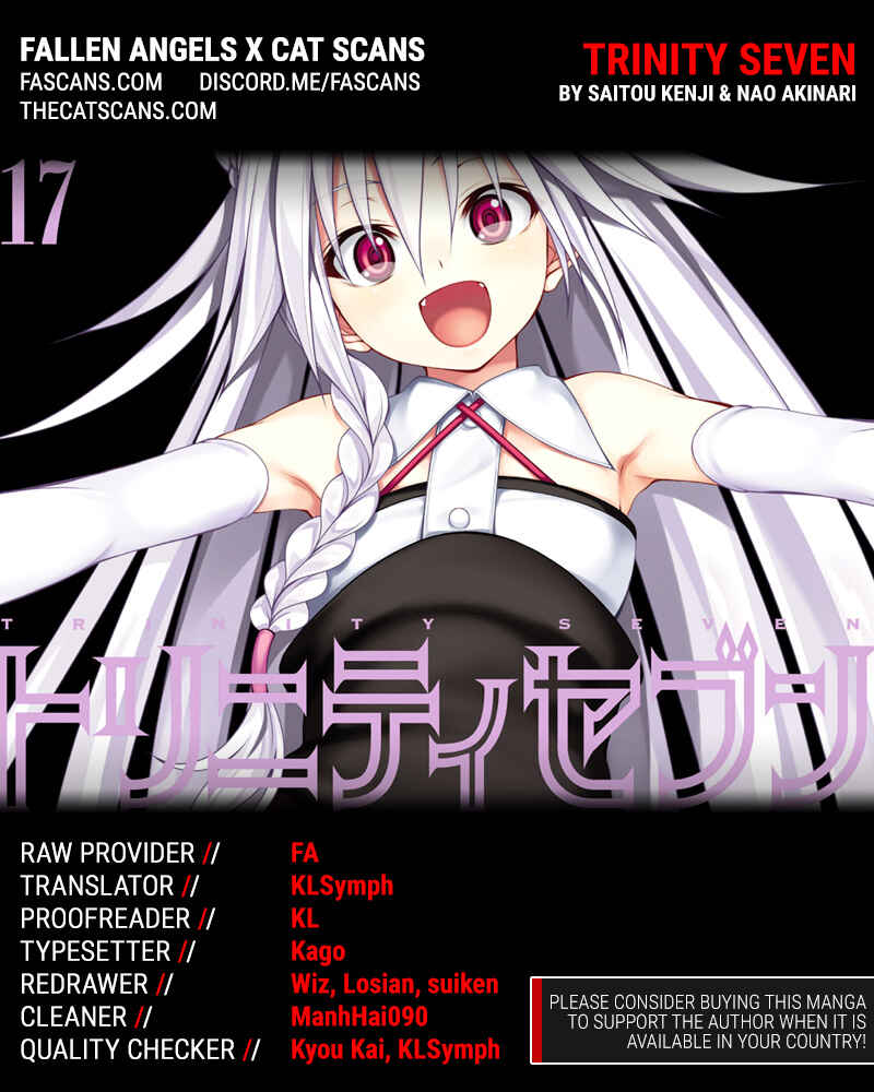 Trinity Seven - 7-Nin no Masho Tsukai Chapter 72 - Page 1