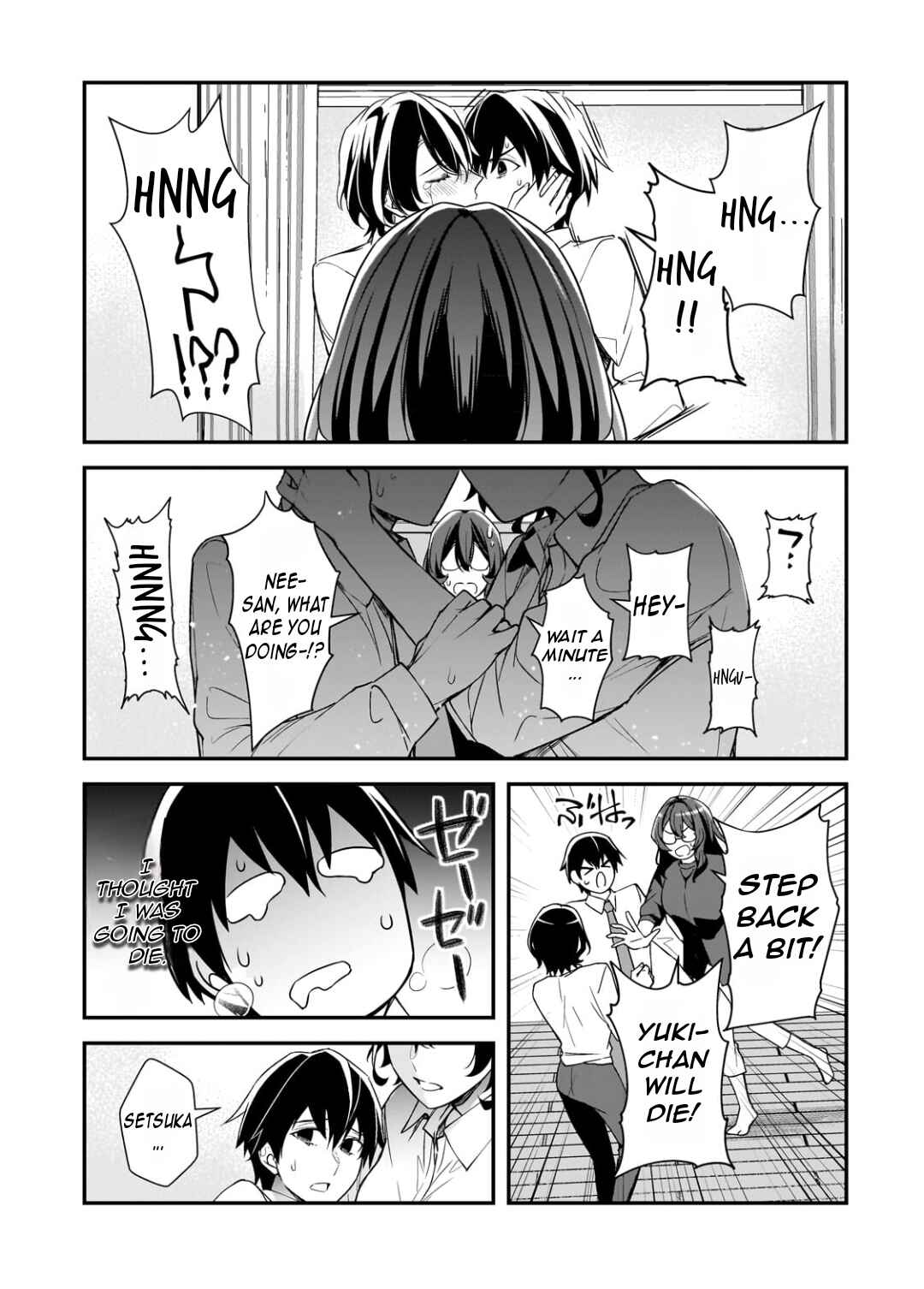 Ore ni Trauma wo Ataeta Joshi-tachi ga Chirachira Mitekuru kedo, Zannen desuga Teokure desu Chapter 23.2 - Page 9