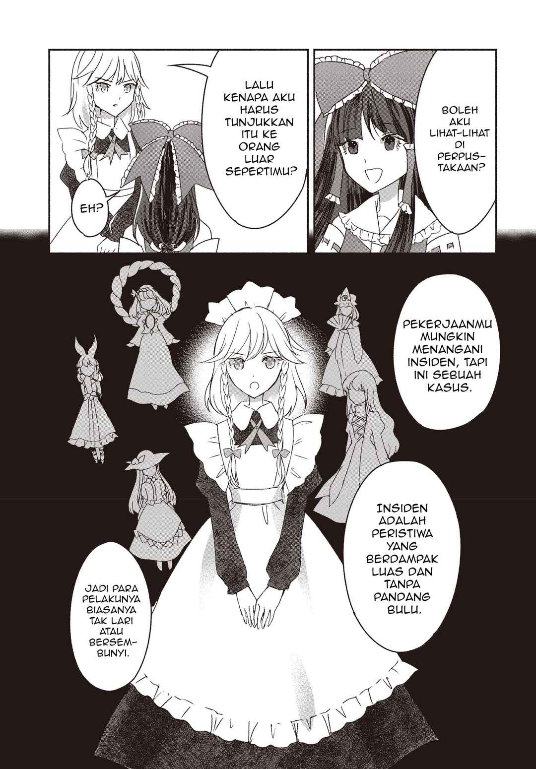 Touhou Chireikiden: Hansoku Tantei Satori Chapter 1 - Page 16