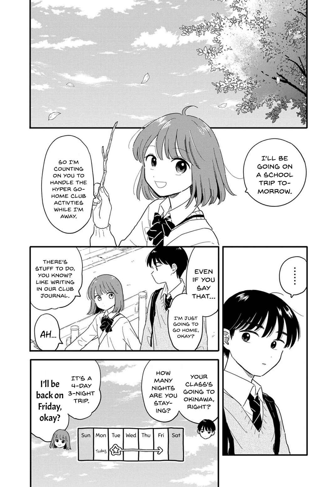 Houkago Kitaku Biyori Chapter 19 - Page 1