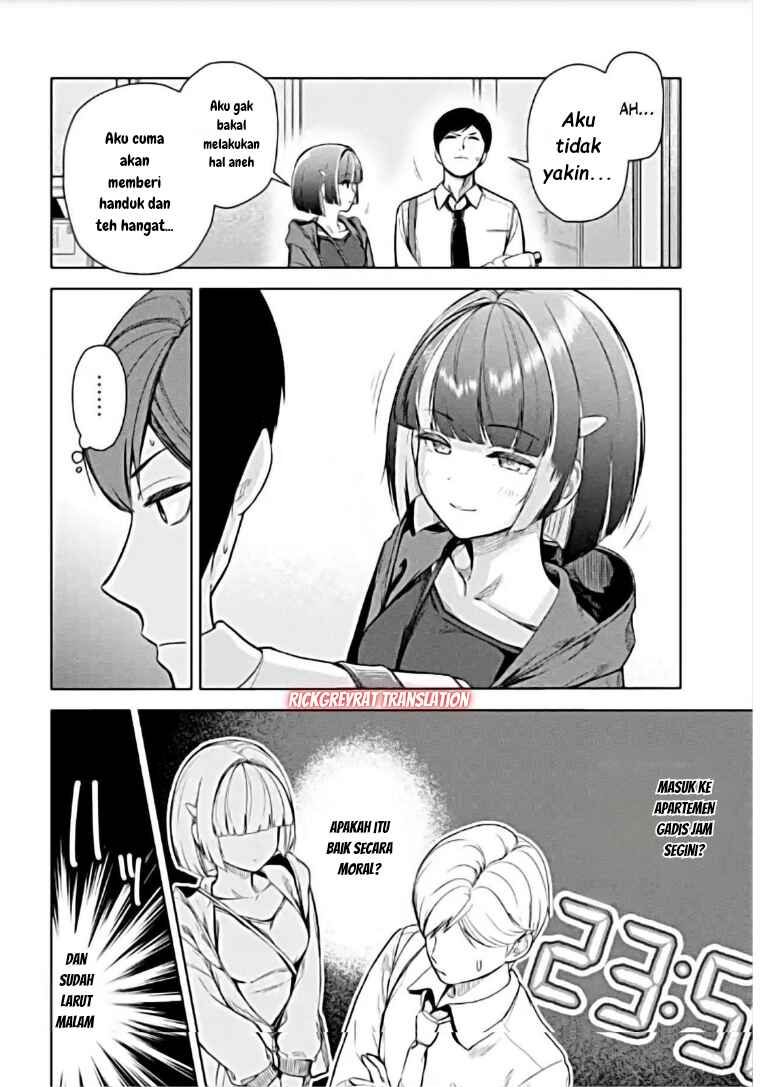Tachinomi Izakaya de Kuudere Downer-kei Joshidaisei ga Tonari ni Kuru Hanashi Chapter 8.2 - Page 15