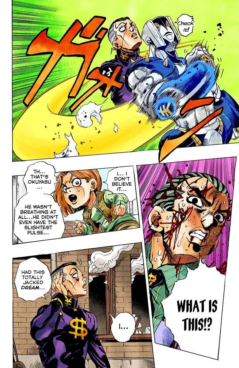 JoJo no Kimyou na Bouken: Part 4 - Diamond wa Kudakenai Color-ban Chapter 170 - Page 8