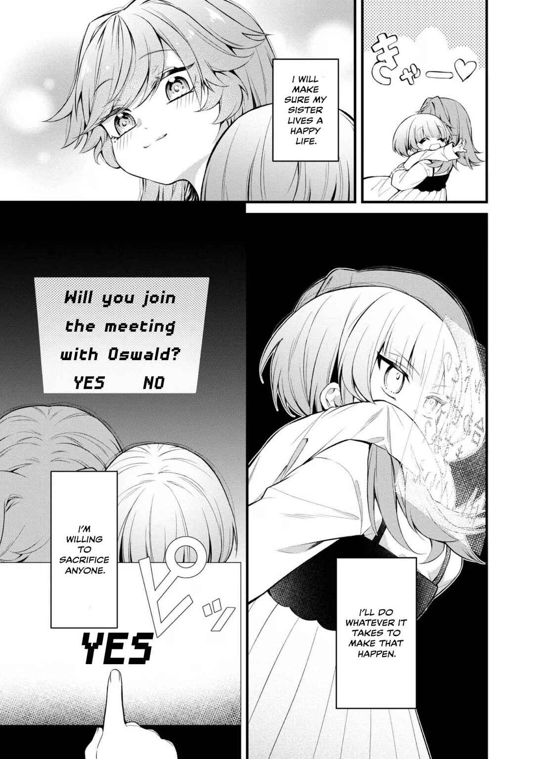 Saiai no Onee-sama ga Akuyaku Reijou datta no de, Kami ga Sadameta Scenario ni Aragaimasu Chapter 9 - Page 13