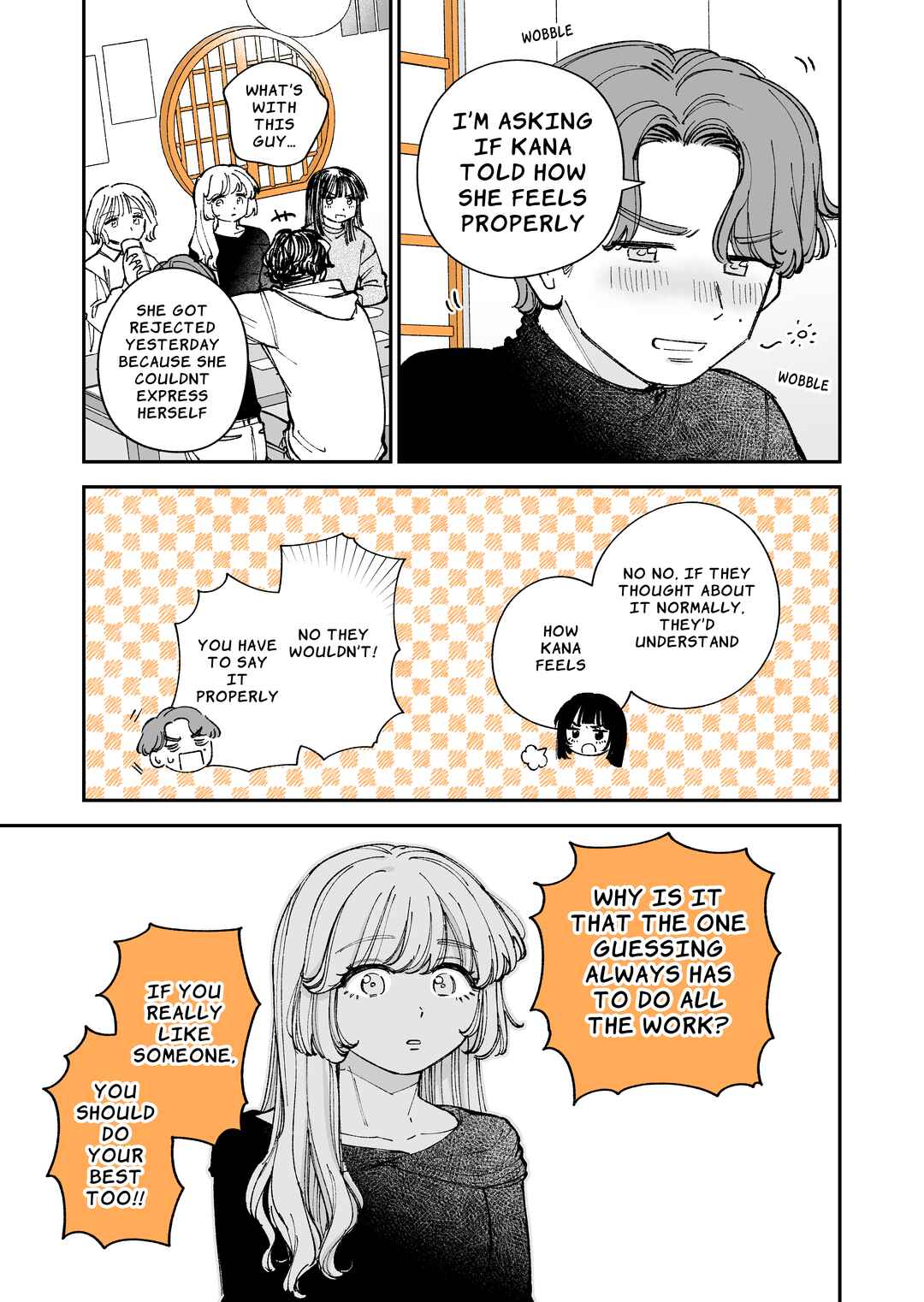 Genkai OL to Joshi Daisei ga 〇〇 Suru Hanashi Chapter 10.2 - Page 3