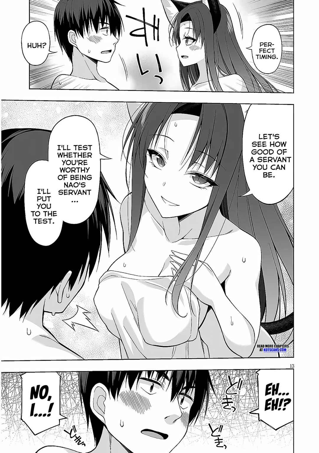 Anata wa Watashi no Geboku desu - Neko to Geboku no Himitsu no Kankei Chapter 7 - Page 14