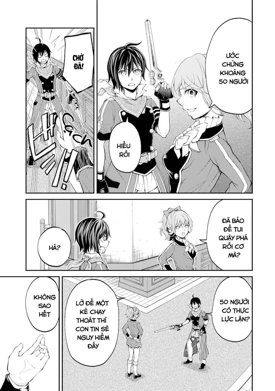 Saisoku Musou no B-kyuu Mahou Tsukai: Ippatsu Utareru Mae ni Senpatsu Uchikaesu! Chapter 19 - Page 11