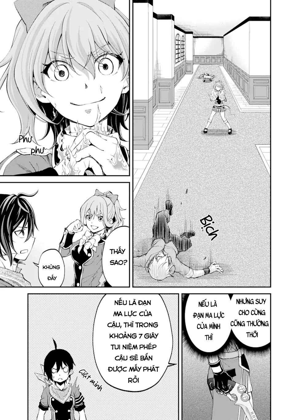 Saisoku Musou no B-kyuu Mahou Tsukai: Ippatsu Utareru Mae ni Senpatsu Uchikaesu! Chapter 19 - Page 7