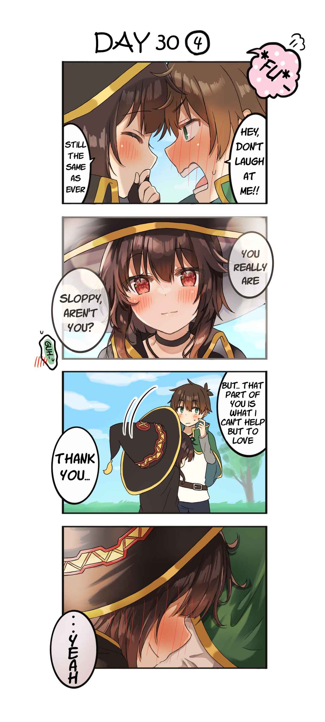 Kono Subarashii Sekai ni Shukufuku wo! - A Day of KazuMegu (Doujinshi) Chapter 30 - Page 4
