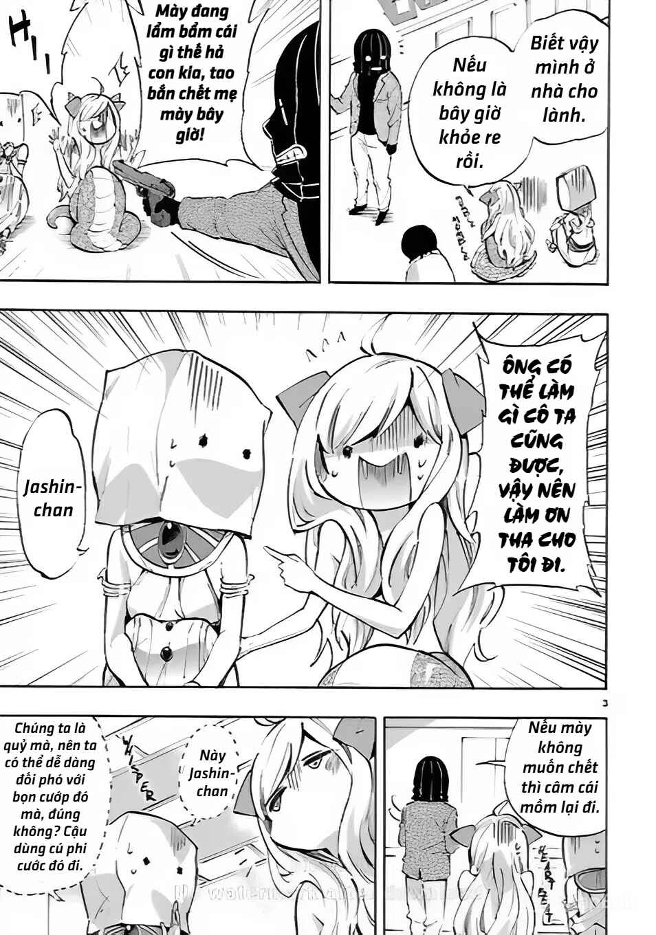 Jashin-chan Dropkick Chapter 71 - Page 3