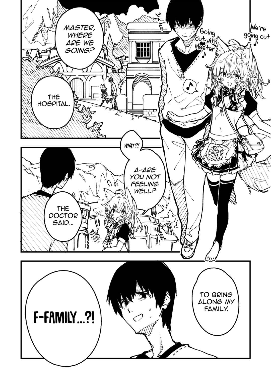 Kemomimi Meido ga Ie ni iru Chapter 37 - Page 1