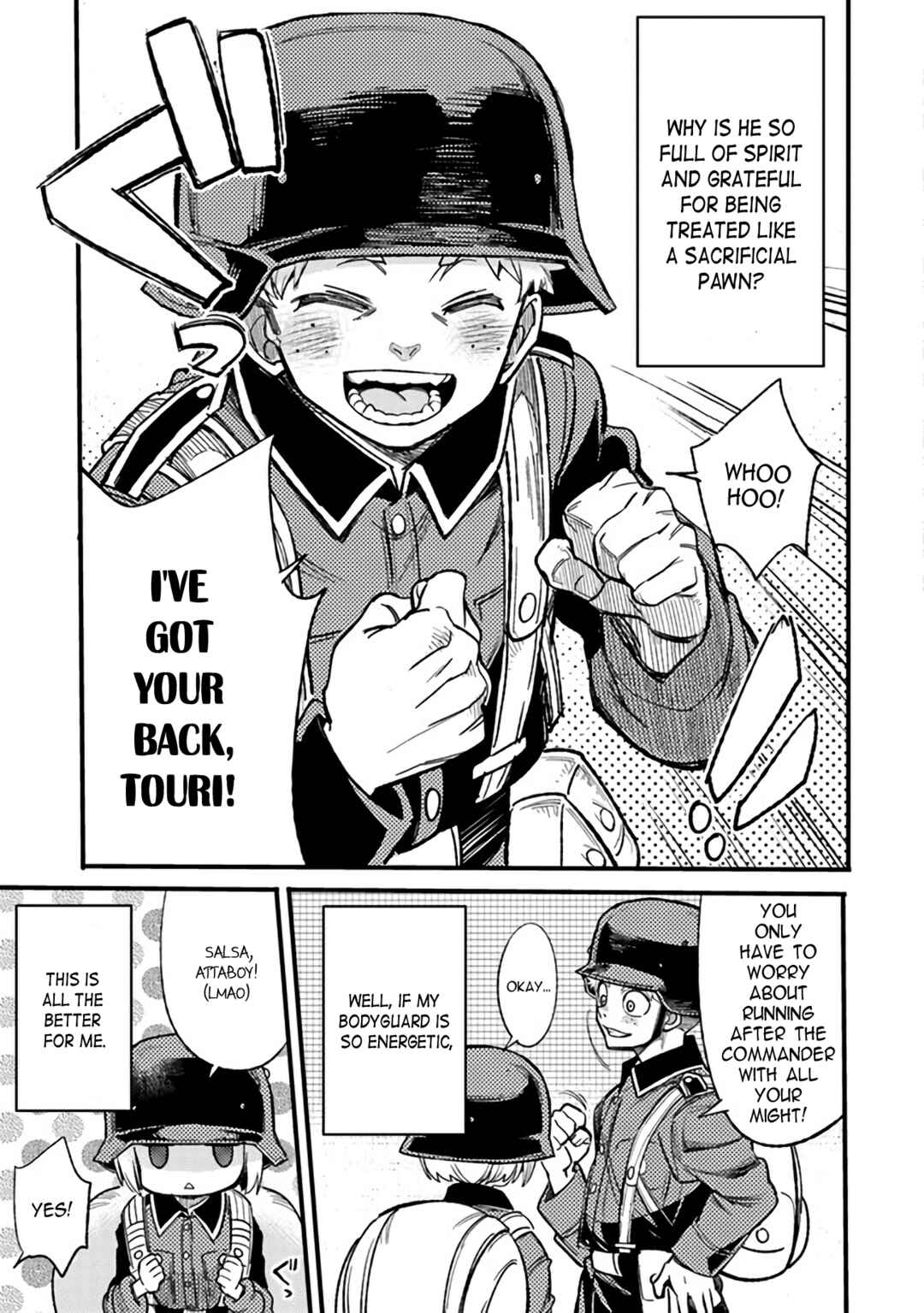 TS Eiseihei-san no Senjou Nikki Chapter 3.1 - Page 7