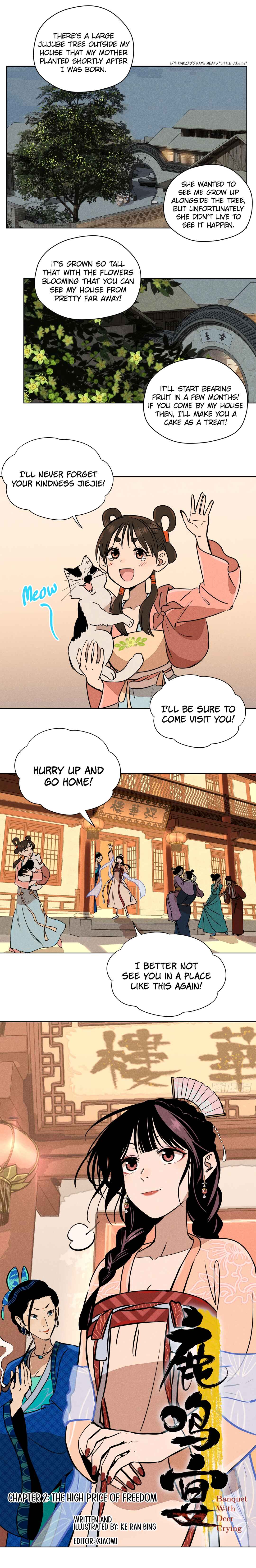 Banquet With Deer Crying Chapter 2.1 - Page 1