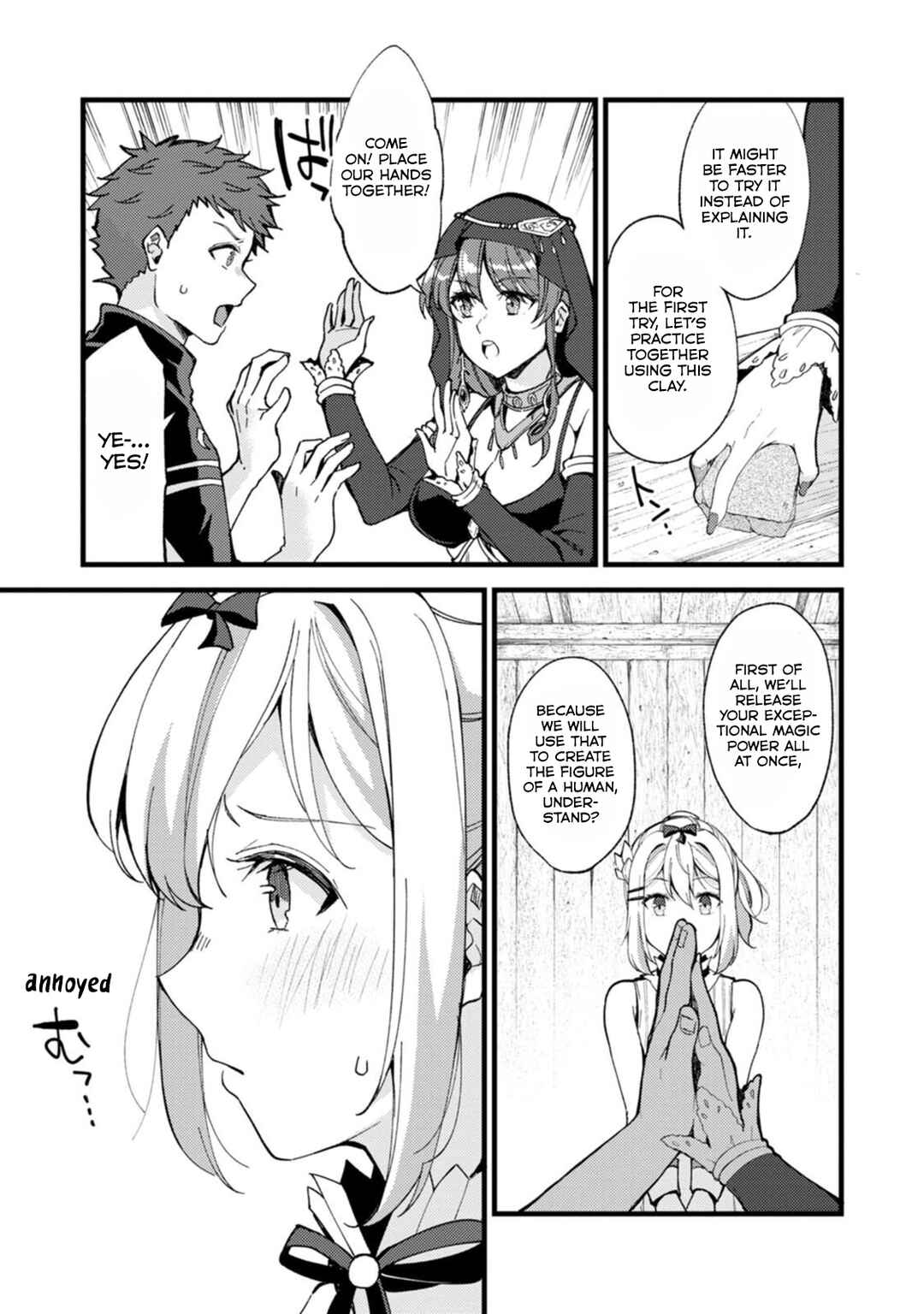 Kensei no Osananajimi ga Power Hara de Ore ni Tsuraku Ataru node, Zetsuen Shite Henkyou de Makenshi to shite Denaosu Koto ni shita. Chapter 27.1 - Page 12