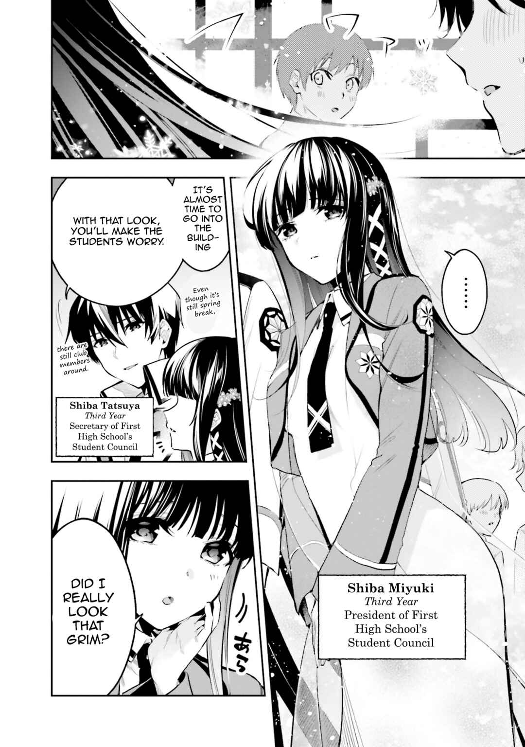 Mahouka Koukou no Rettousei: Douran no Joshou-hen Chapter 1 - Page 6