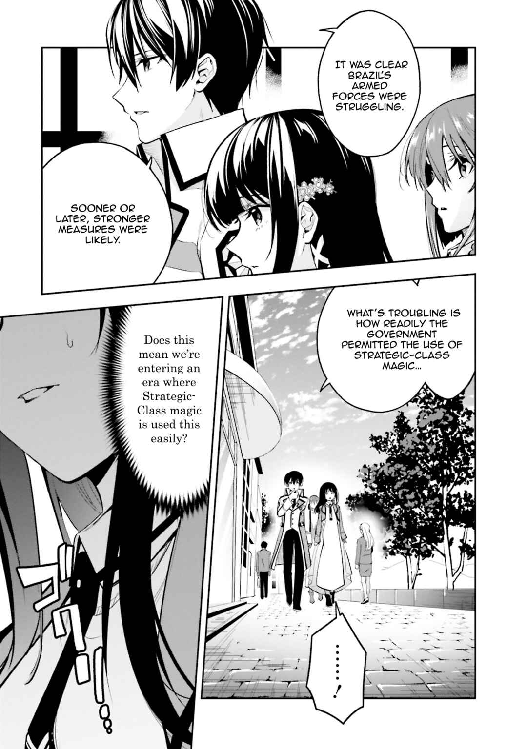 Mahouka Koukou no Rettousei: Douran no Joshou-hen Chapter 1 - Page 9