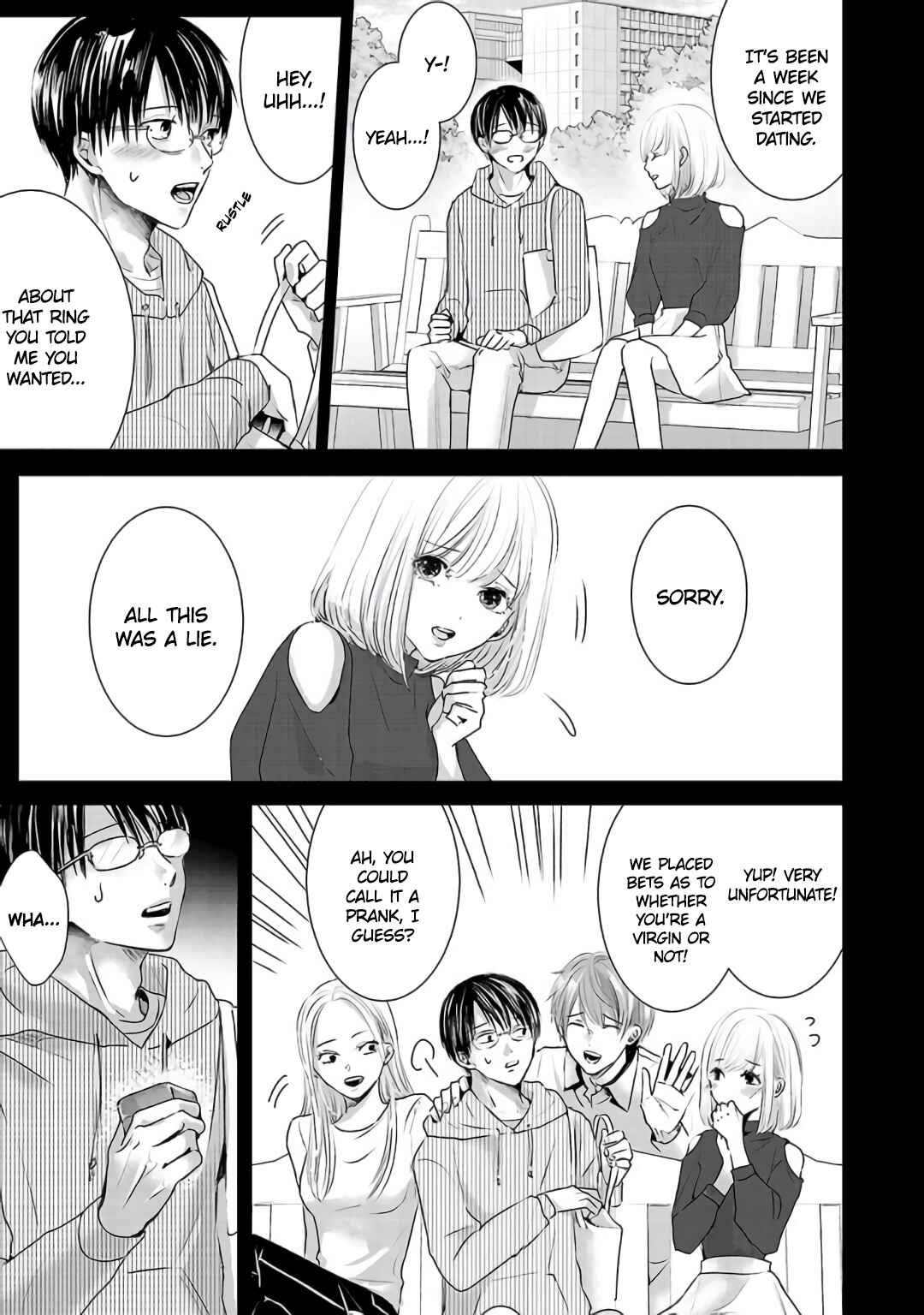 Ashita, Watashi wa Dareka no Kanojo Chapter 3 - Page 39