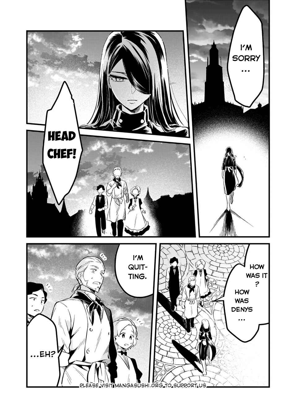 Tsuihousha Shokudou e Youkoso! ~Saikyou Party o Tsuihousareta Ryourinin (Lv. 99) wa, Inaka de Nengan no Boukensha Shokudou o Hirakimasu!~ Chapter 38 - Page 19