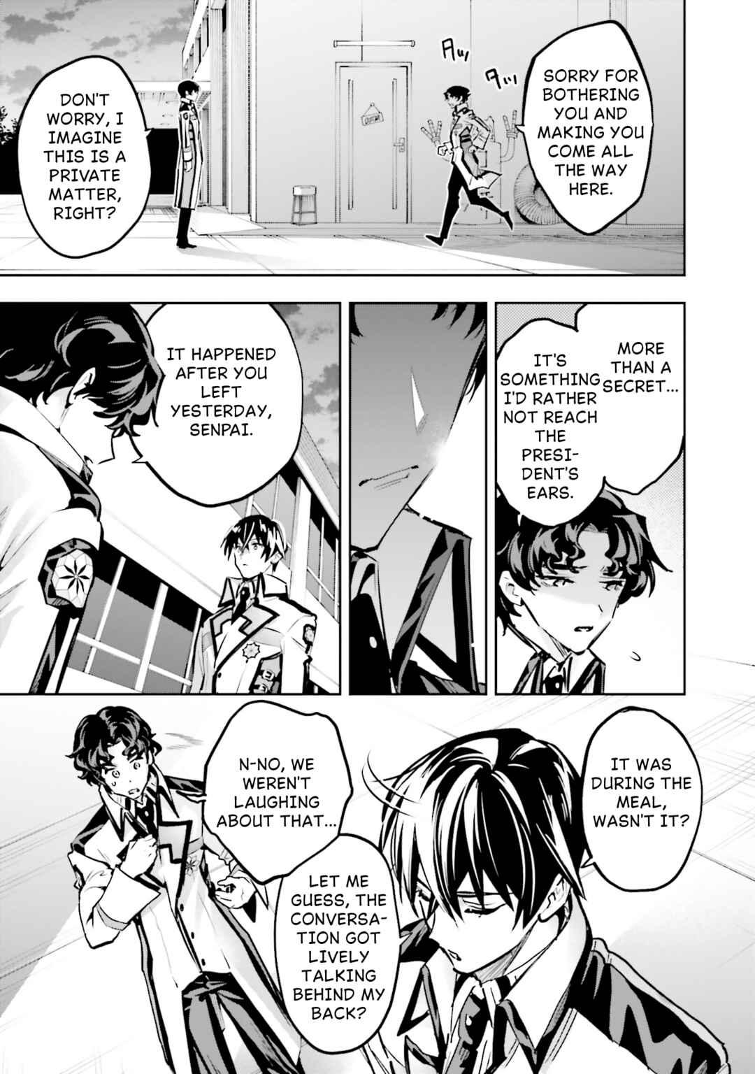 Mahouka Koukou no Rettousei: Douran no Joshou-hen Chapter 23 - Page 28
