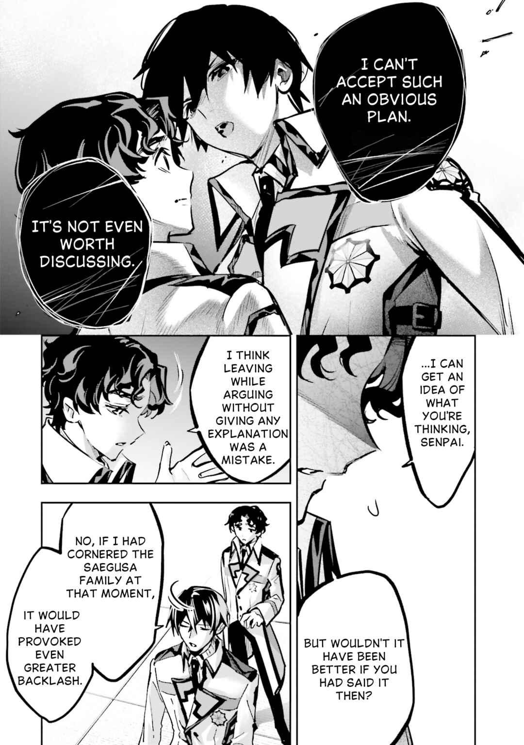 Mahouka Koukou no Rettousei: Douran no Joshou-hen Chapter 23 - Page 32
