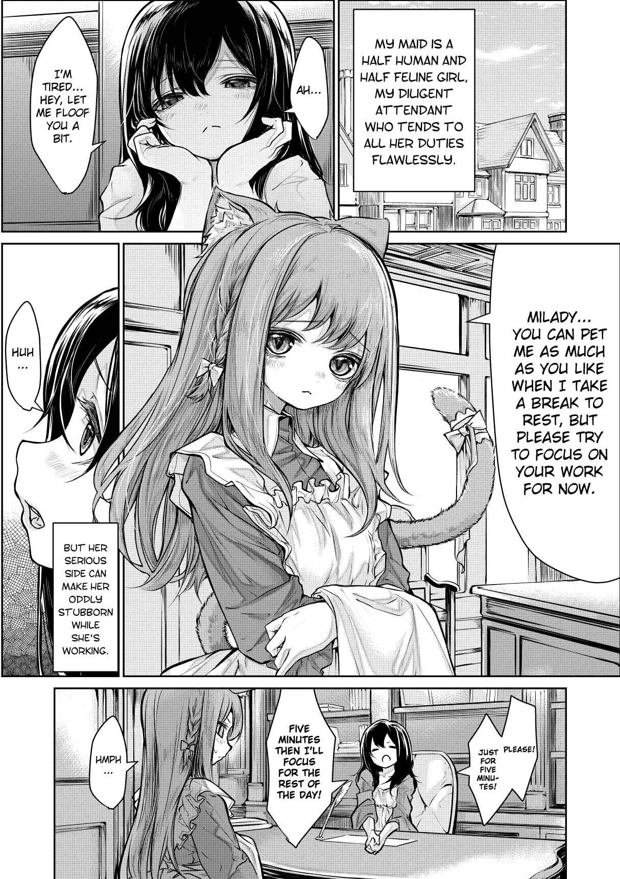 Cat Maid and Mistress Chapter 5 - Page 1