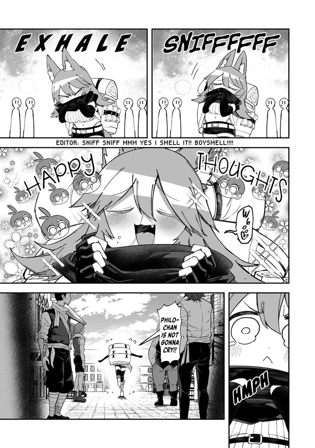 Shiboritoranaide, Onna Shounin-san!! Chapter 47.1 - Page 11