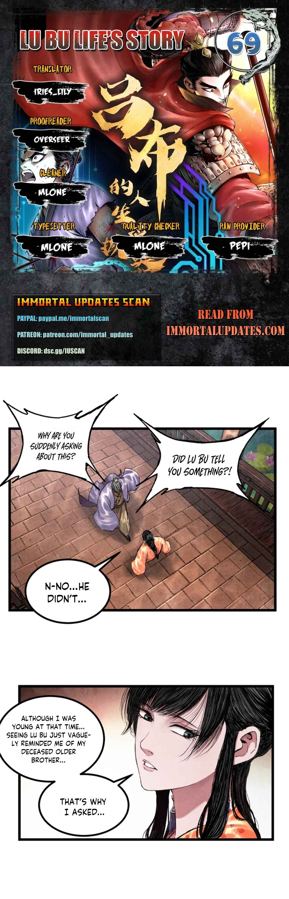 Lu Bu's Life Simulator Chapter 69 - Page 1