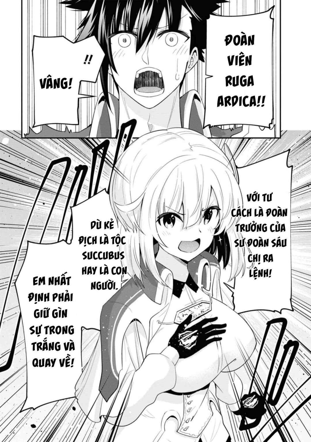 Seikishi ni Natta kedo Danchou no Oppai ga Sugosugite Kokoro ga Kiyomerarenai Chapter 18 - Page 19