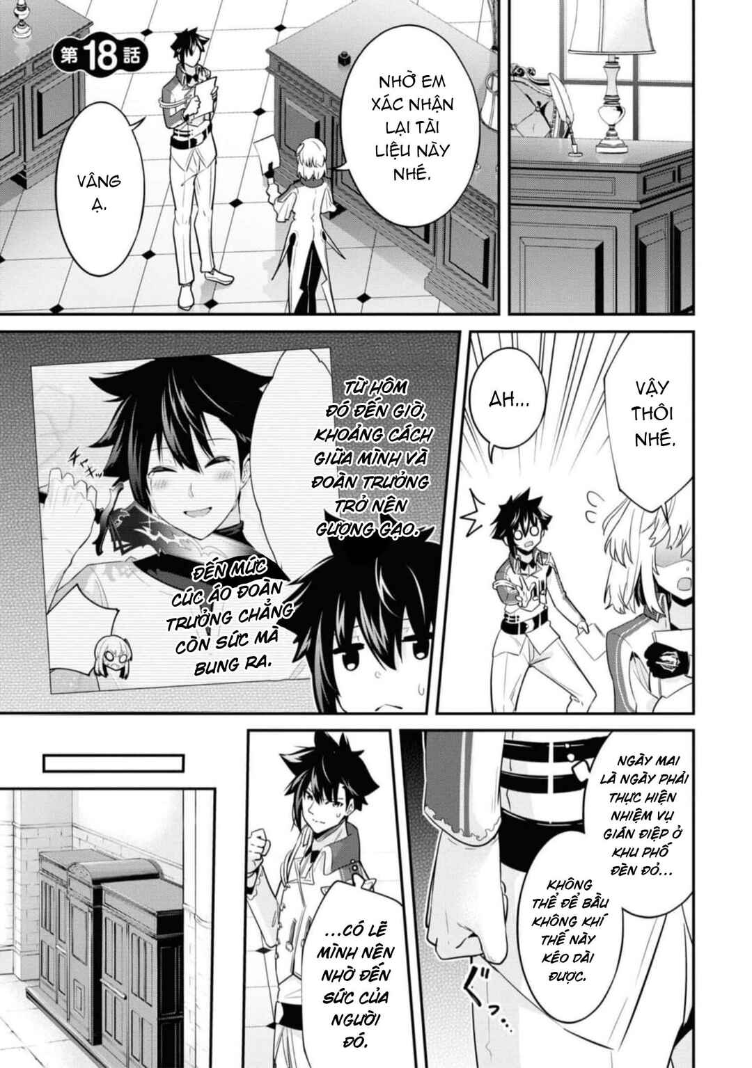 Seikishi ni Natta kedo Danchou no Oppai ga Sugosugite Kokoro ga Kiyomerarenai Chapter 18 - Page 2