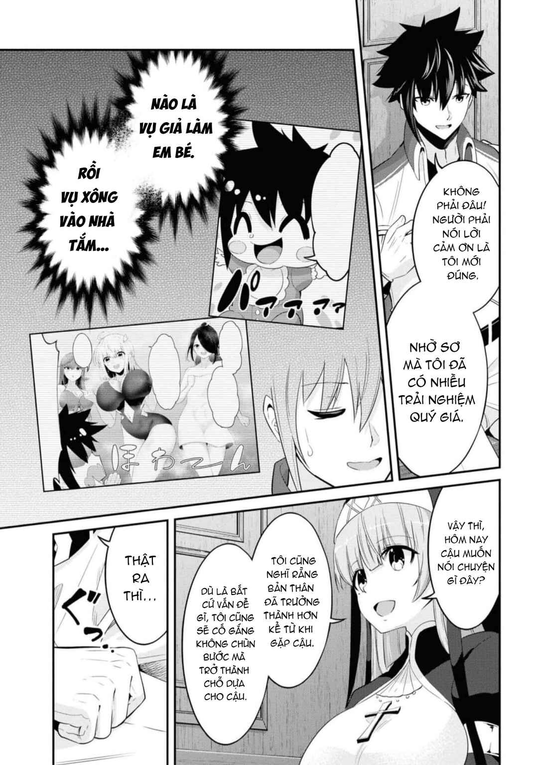 Seikishi ni Natta kedo Danchou no Oppai ga Sugosugite Kokoro ga Kiyomerarenai Chapter 18 - Page 4