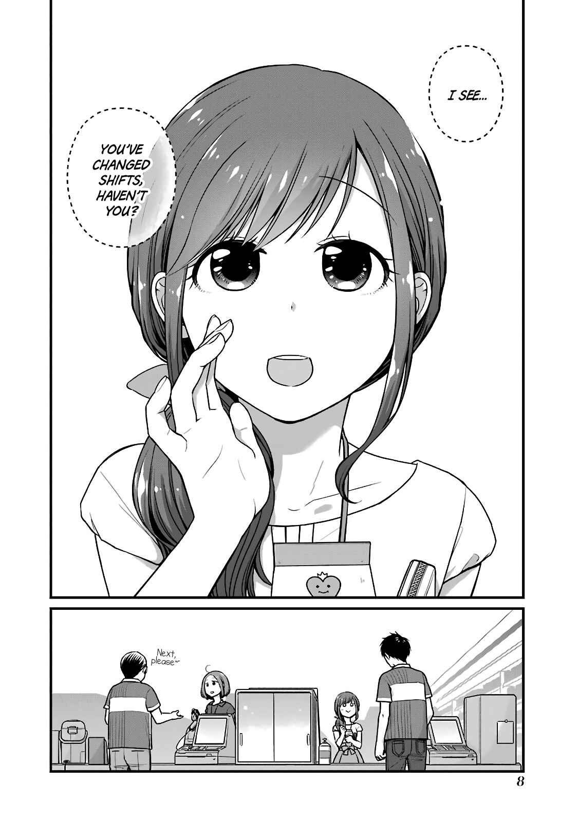 Combini de Kimi to no 5-funkan. Chapter 34 - Page 9