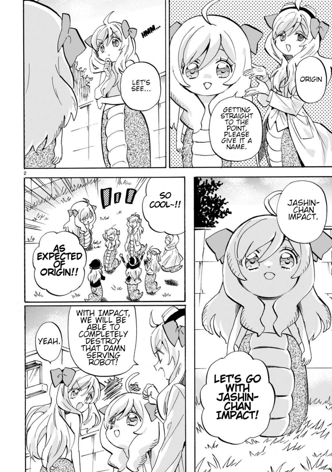 Jashin-chan Dropkick Chapter 284 - Page 2