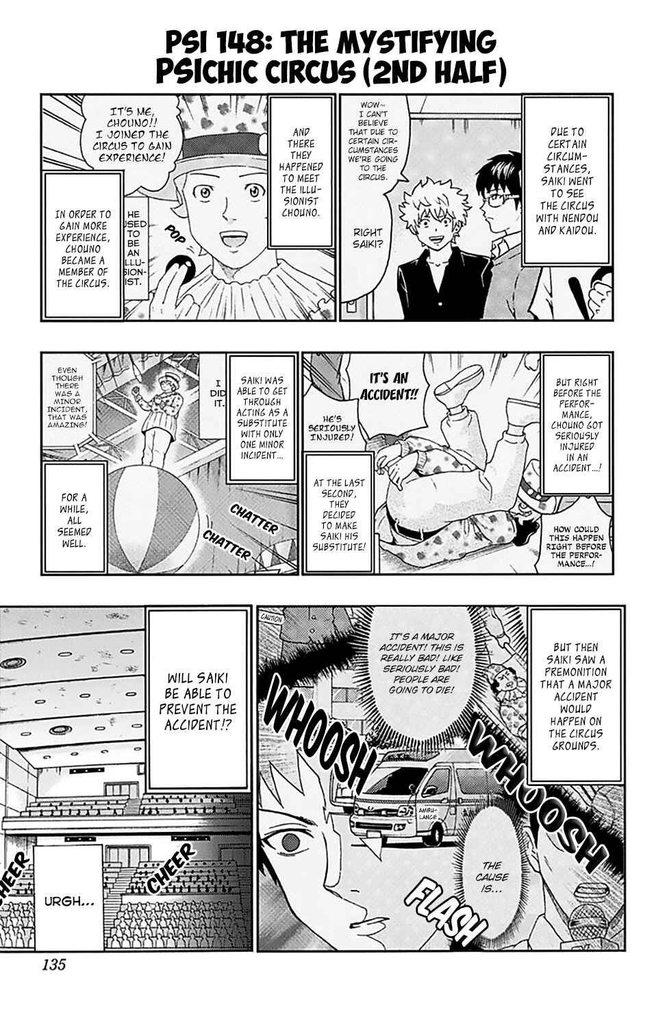 The Disastrous Life of Saiki K. Chapter 148 - Page 2