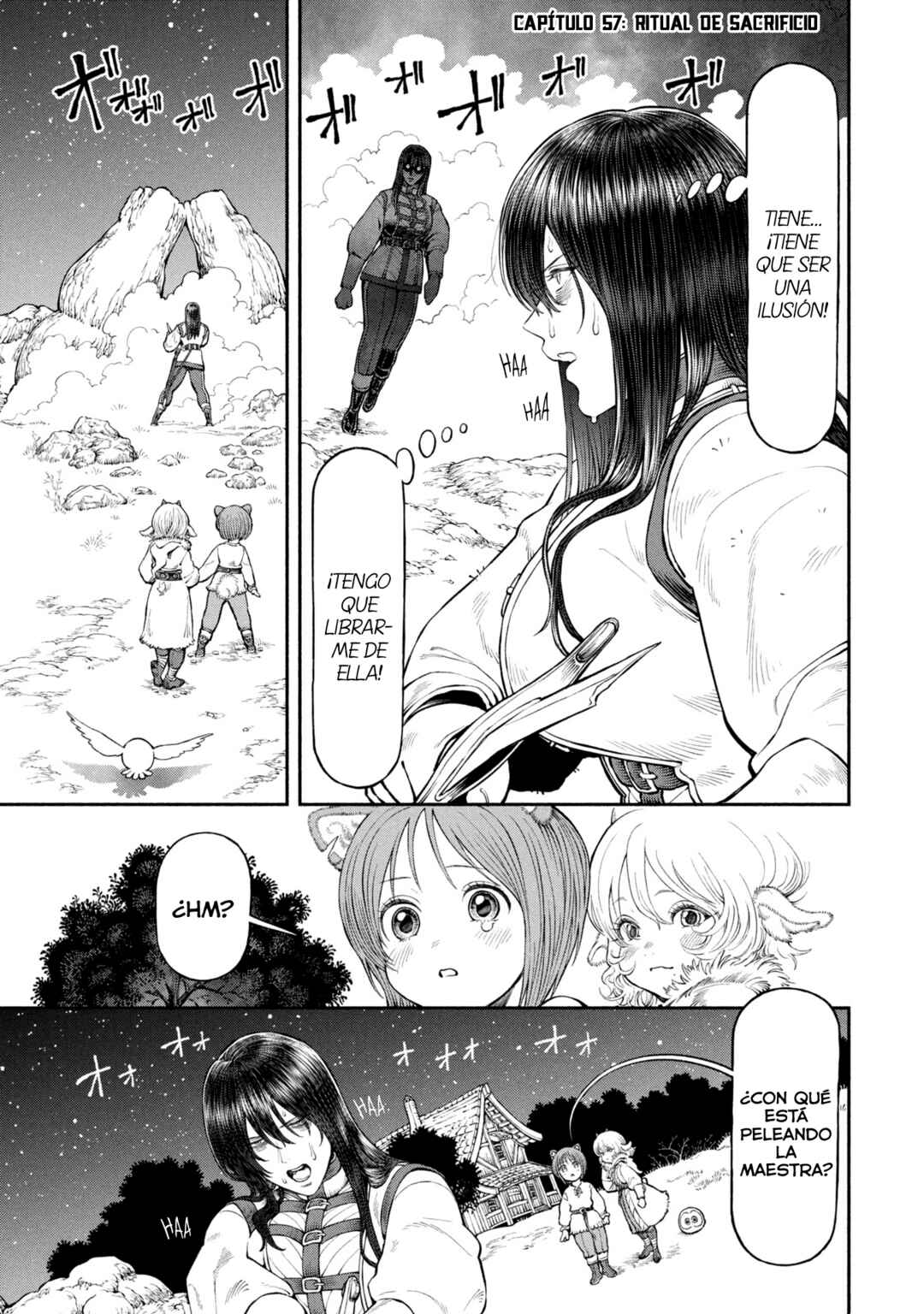 Onna Kishi to Kemomimi no Ko Chapter 57 - Page 2