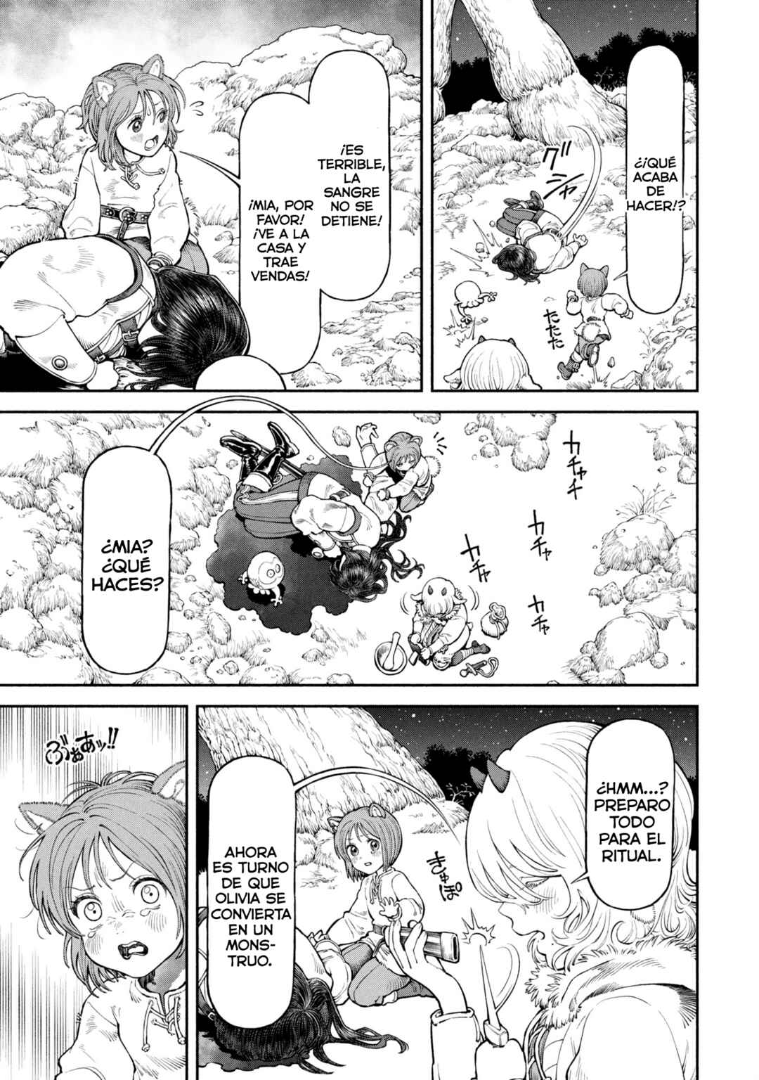Onna Kishi to Kemomimi no Ko Chapter 57 - Page 6