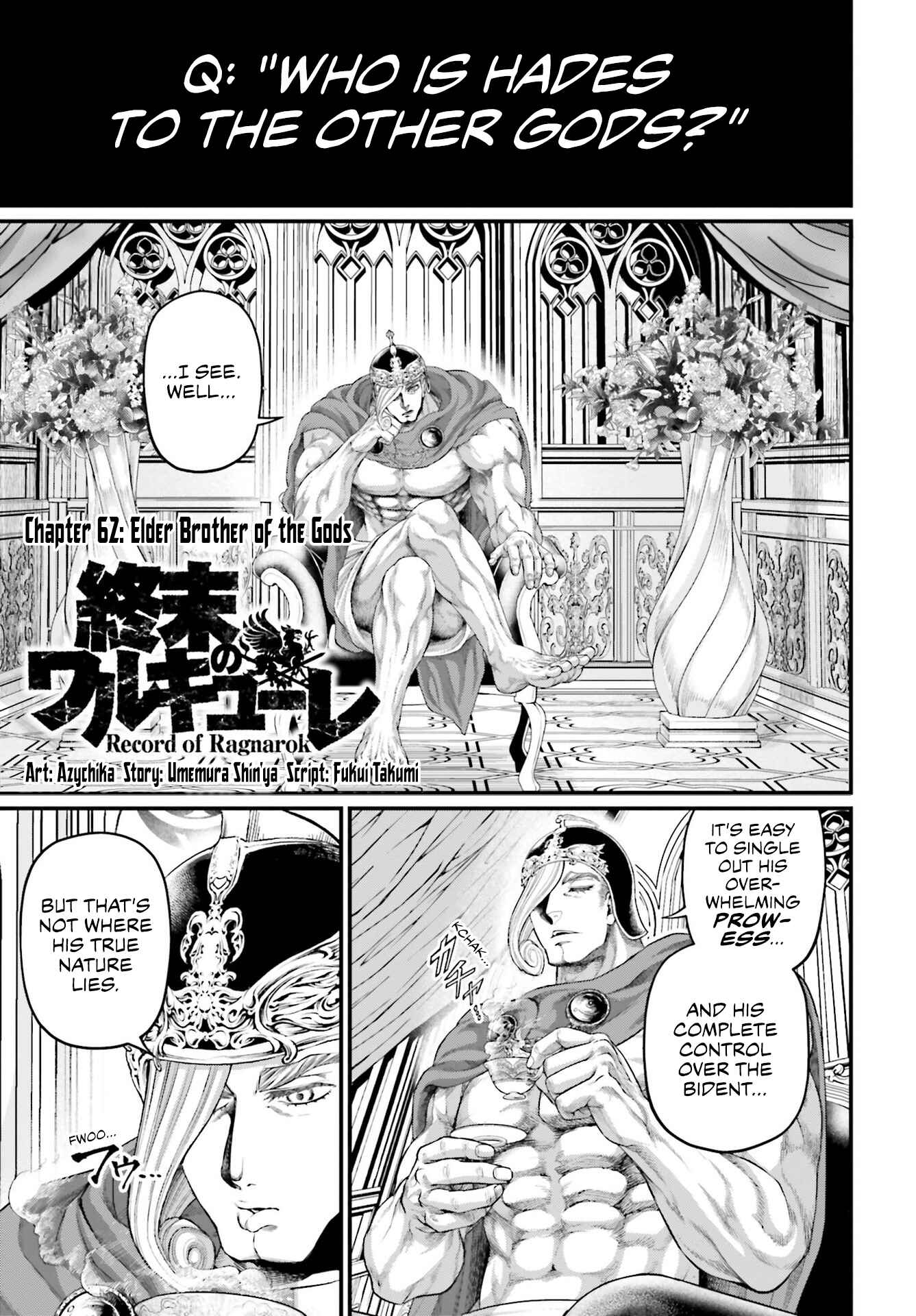 Shuumatsu no Valkyrie Chapter 62 - Page 1