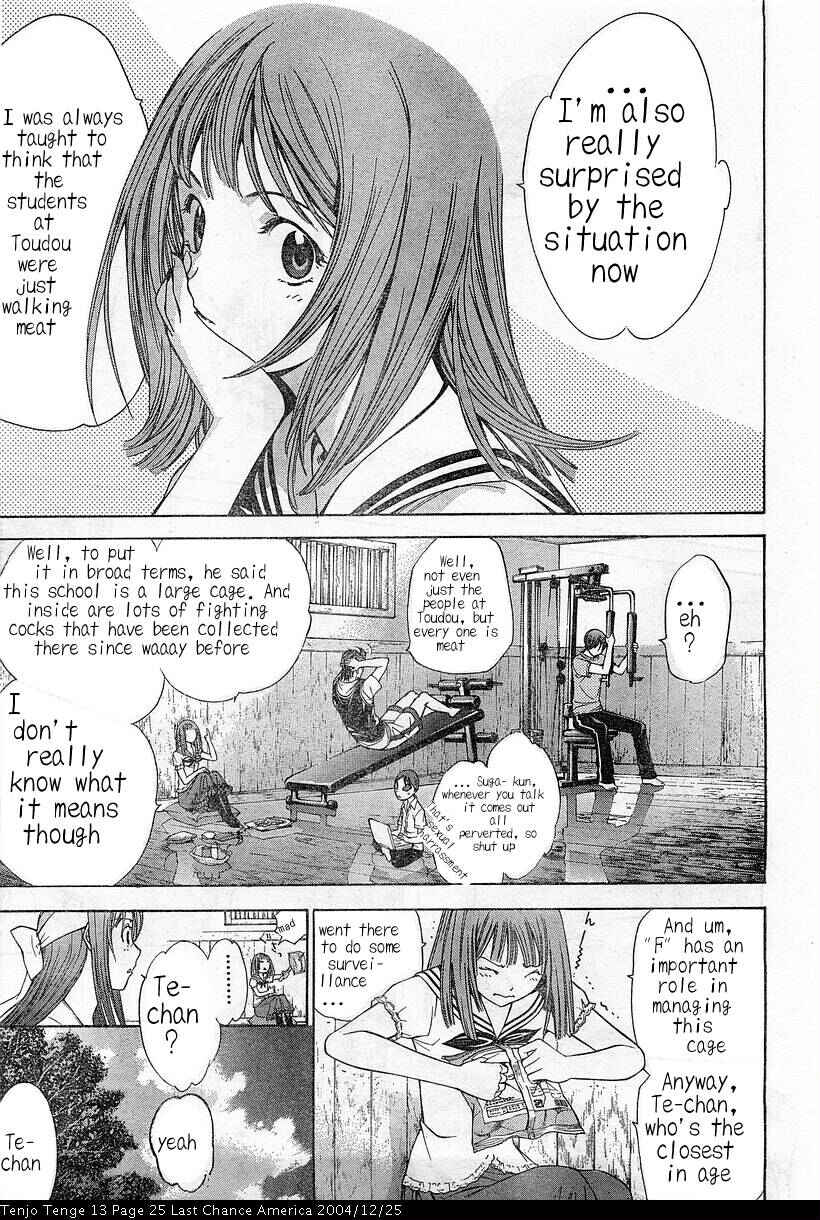 Tenjou Tenge Chapter 79 - Page 25