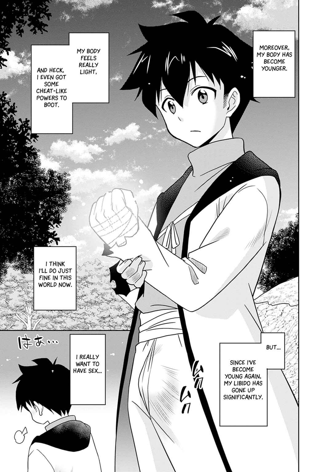 Bishuu Gyakuten Sekai no Cleric ~Bishuu to Teisoukannen ga Gyakutenshita Isekai de Souryo ni Narimashita. Inyoku no Noroi wo Toku Tame ni Harem Party de "Gishiki" Shimasu~ Chapter 1 - Page 20