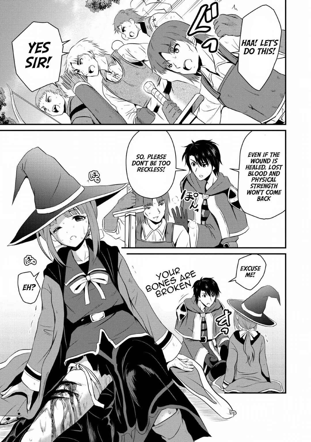 Ossan Teihen Chiyushi to Manamusume no Henkyou Life ~Chuunen Otoko ga Kaifuku Skill ni Kakusei Shite, Eiyuu e Nariagaru~ Chapter 3 - Page 5