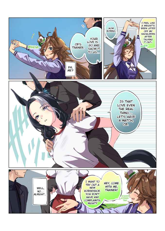 Uma Musume Pretty Derby - Sen Ichi-yo CB Chapter 115 - Page 1