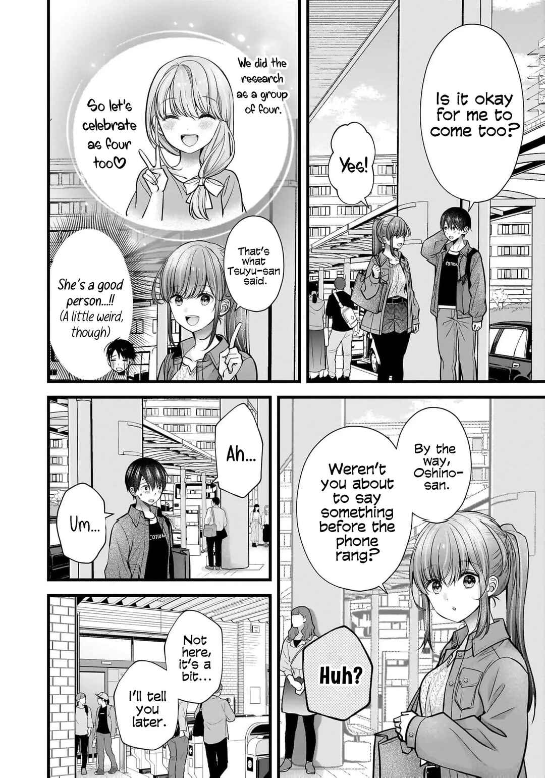Shimazaki Nana @ Oshigoto Boshuuchuu Chapter 38 - Page 11