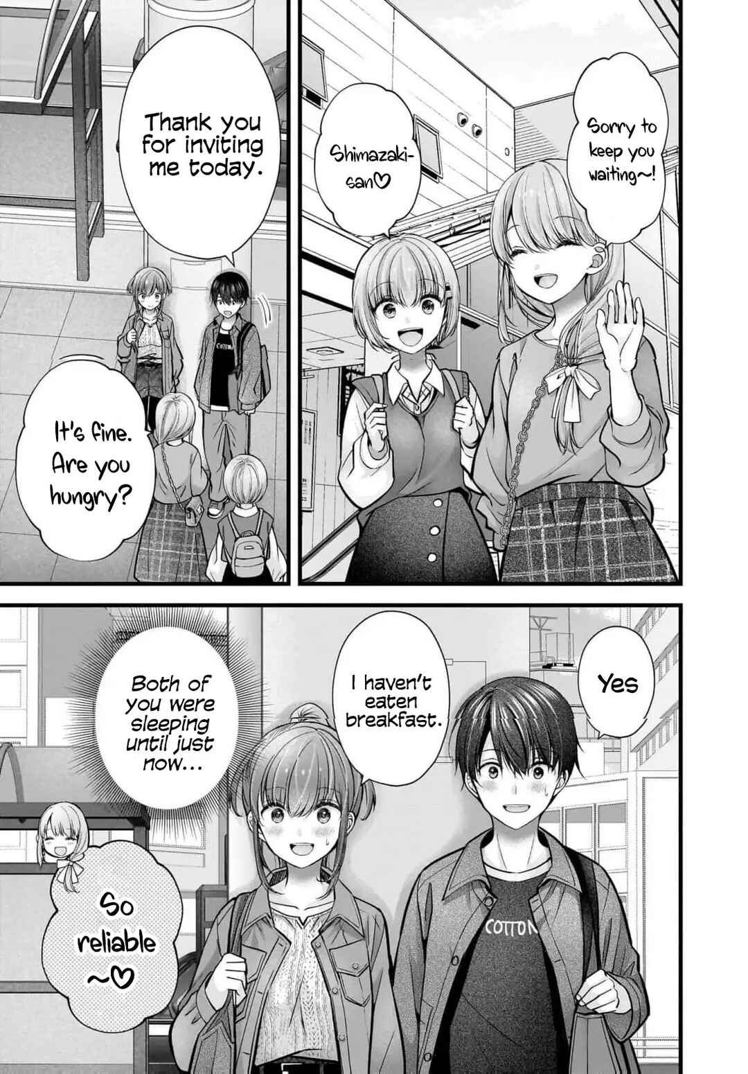 Shimazaki Nana @ Oshigoto Boshuuchuu Chapter 38 - Page 12