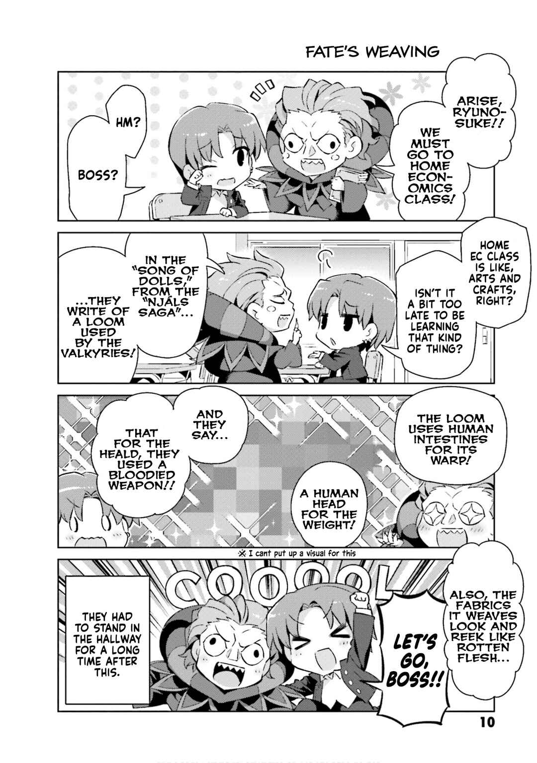 Type-Moon Gakuen - Chibi Chuki! Chapter 58 - Page 11