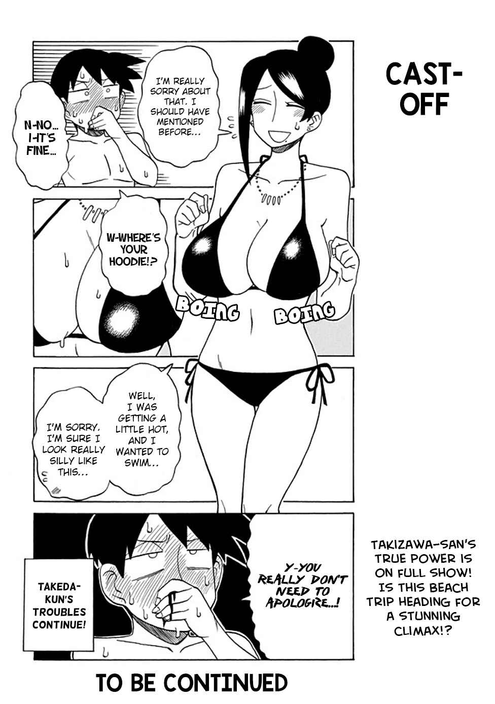 Bijin Onna Joushi Takizawa-san Chapter 50 - Page 6