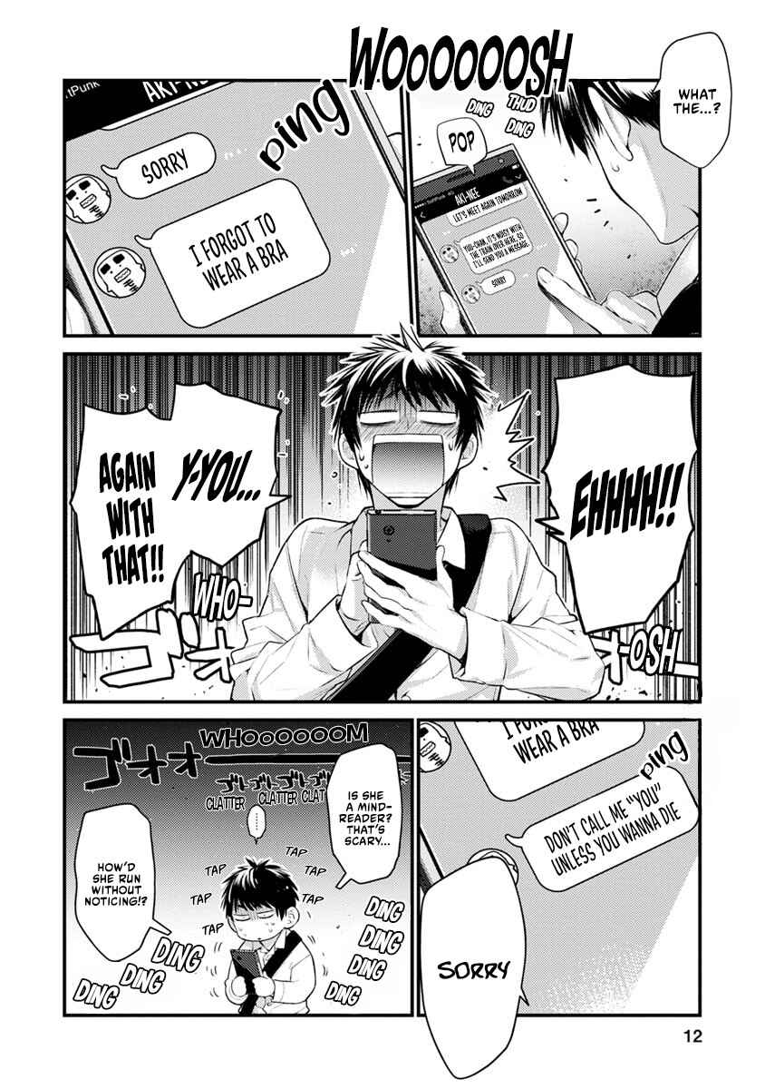 Hazukashi-souna Kao de Oppai Misete Moraitai: Sekimen Oppai Anthology Chapter 10 - Page 12