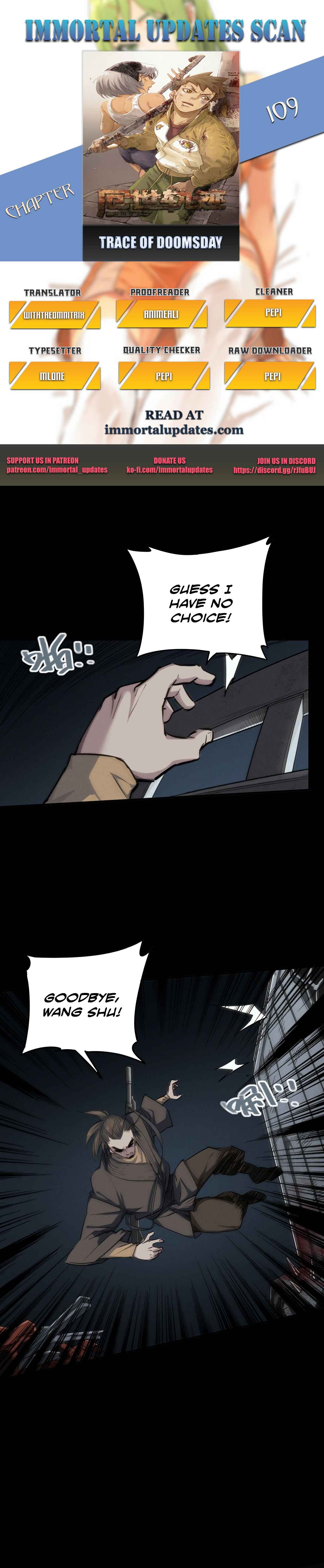 Trace of Doomsday Chapter 109 - Page 1