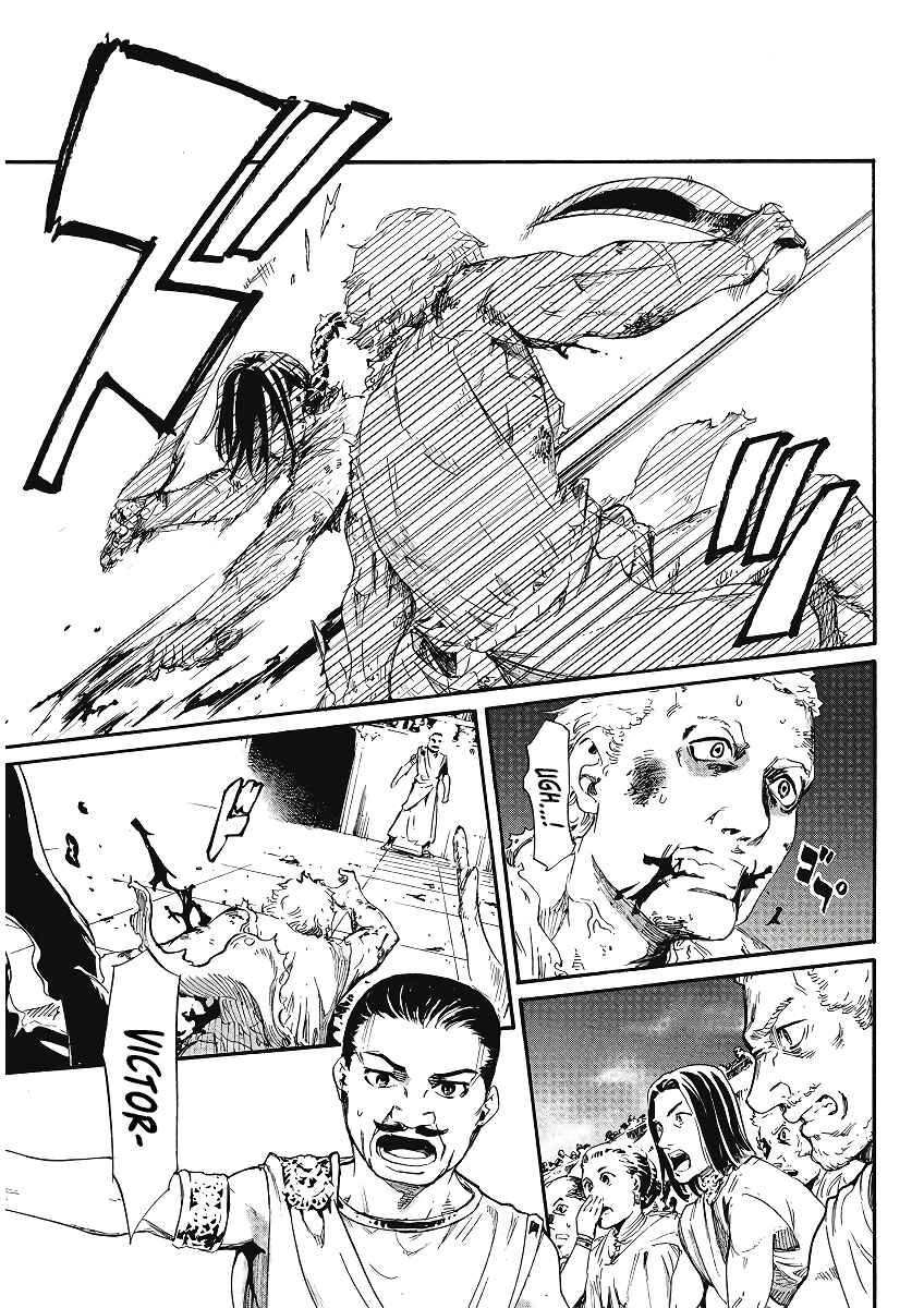 Horyo Eiyuu ~Sute koma ni sareta Kendo wa Tekikoku de Nariagaru~ Chapter 1 - Page 14