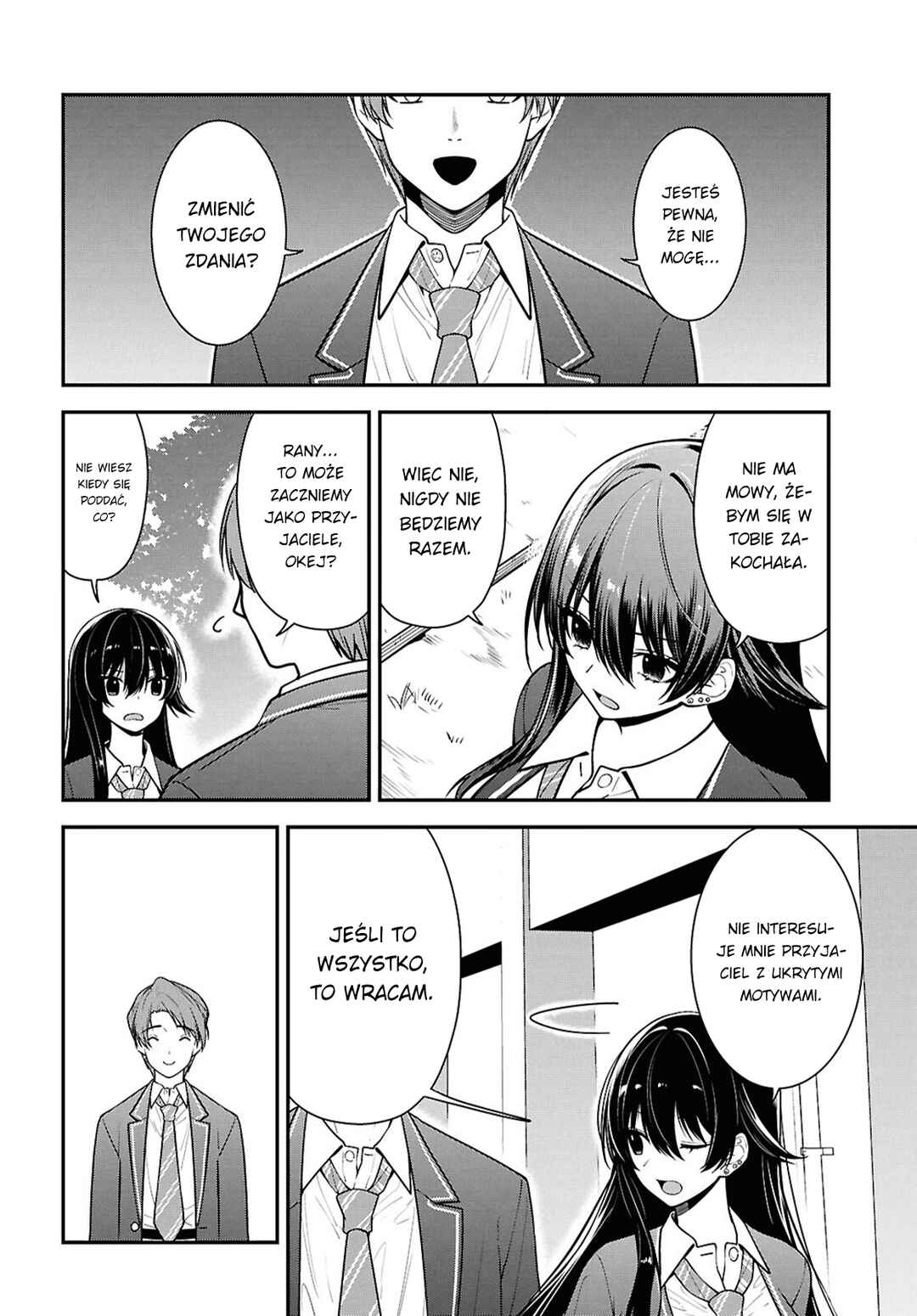 Tonari no Seki no Yankee Shimizu-san ga Kami wo Kuroku Sometekita Chapter 9 - Page 14