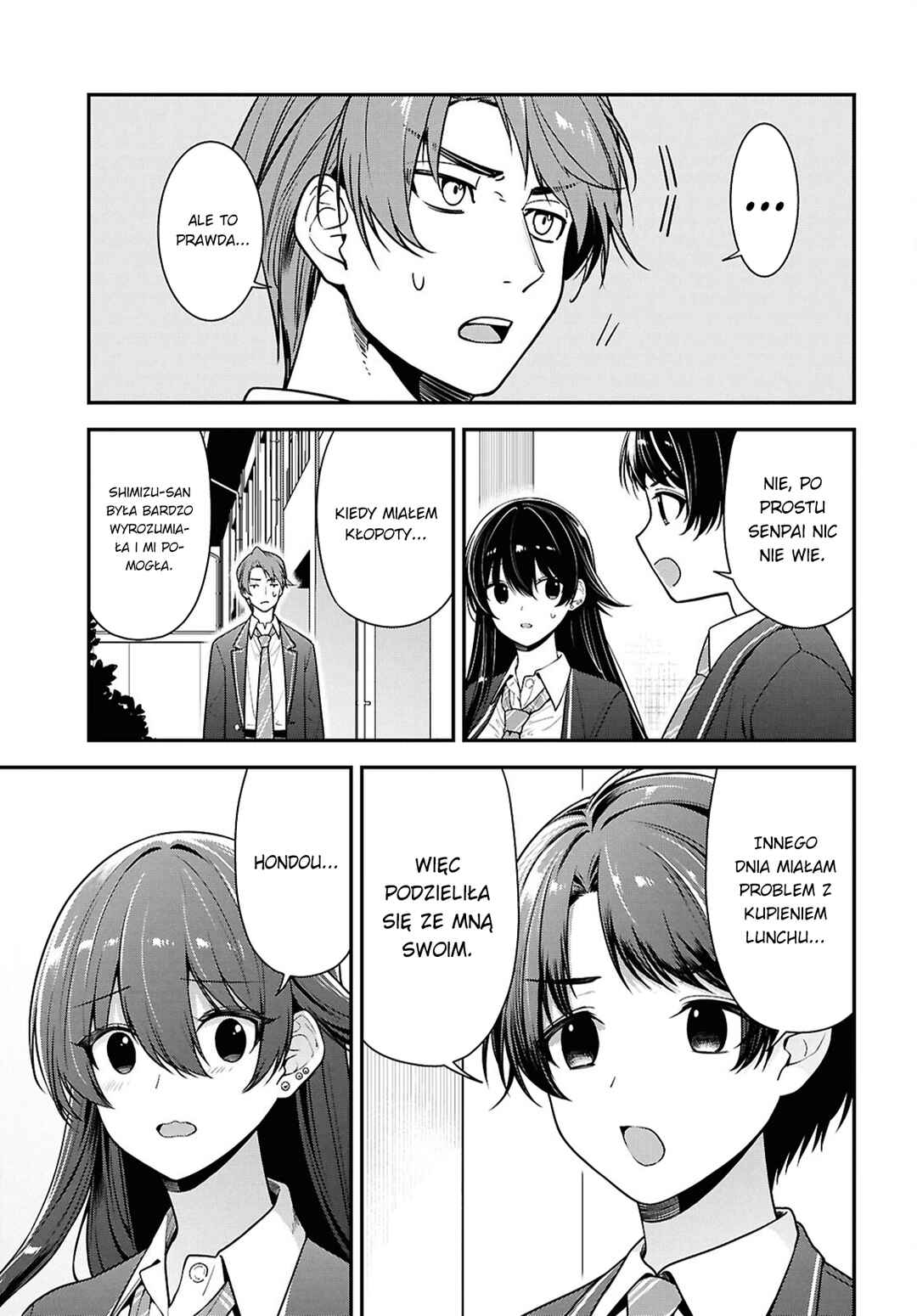 Tonari no Seki no Yankee Shimizu-san ga Kami wo Kuroku Sometekita Chapter 9 - Page 22