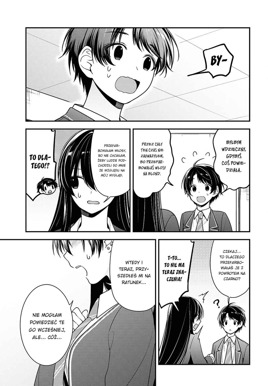Tonari no Seki no Yankee Shimizu-san ga Kami wo Kuroku Sometekita Chapter 9 - Page 31